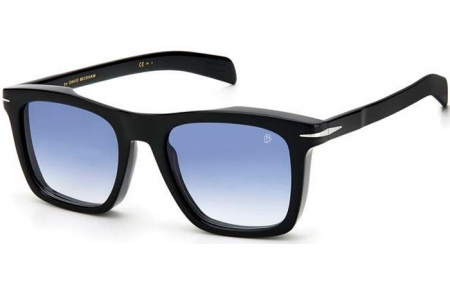 Gafas de Sol - David Beckham Eyewear - DB 7000/S - BSC (08) BLACK SILVER  // DARK BLUE GRADIENT