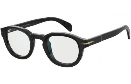 Monturas - David Beckham Eyewear - DB 7069/BB - 2M2 (G6) BLACK GOLD // BLUE FILTER