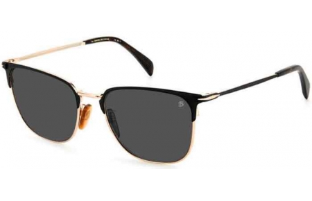Gafas de Sol - David Beckham Eyewear - DB 7094/G/S - I46 (IR) BLACK GOLD // GREY
