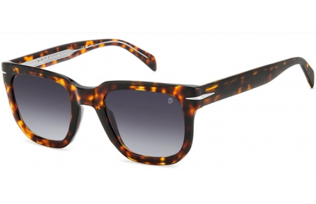 Sunglasses - David Beckham Eyewear - DB 7118/S - 086 (9O) DARK HAVANA // DARK GREY GRADIENT
