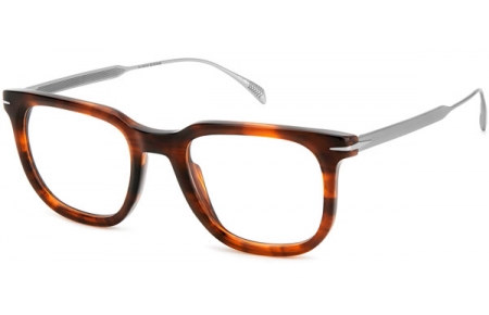 Lunettes de vue - David Beckham Eyewear - DB 7119 - 6C5 BROWN HORN RUTHENIUM