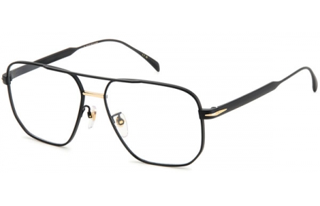 Lunettes de vue - David Beckham Eyewear - DB 7124 - 2M2 BLACK GOLD