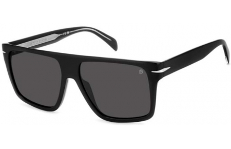Lunettes de soleil - David Beckham Eyewear - DB 7149/S - 807 (IR) BLACK // GREY