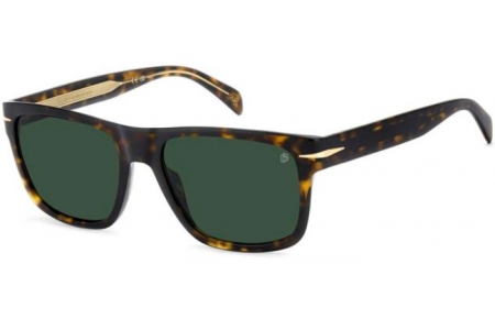 Lunettes de soleil - David Beckham Eyewear - DB 7150/S - 086 (QT) HAVANA // GREEN