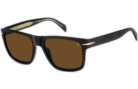 Lunettes de soleil - David Beckham Eyewear - DB 7150/S - 807 (70) BLACK // BROWN