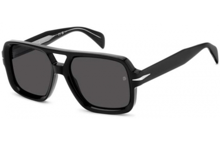Sunglasses - David Beckham Eyewear - DB 7151/S - 807 (IR) BLACK // GREY
