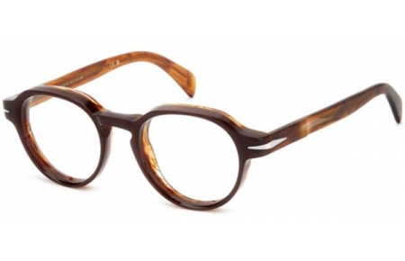 Lunettes de vue - David Beckham Eyewear - DB 7153 - EX4 BROWN HORN