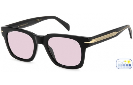 Gafas de Sol - David Beckham Eyewear - DB 7160/S - 807 (KE) BLACK // VIOLET GREY PHOTOCHROMIC
