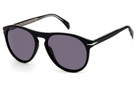 Lunettes de soleil - David Beckham Eyewear - DB 1008/S - 807 (M9) BLACK // GREY POLARIZED