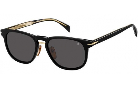 Sunglasses - David Beckham Eyewear - DB 7040/F/S - 807 (IR) BLACK // GREY