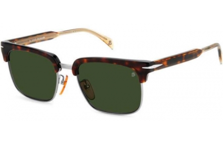 Gafas de Sol - David Beckham Eyewear - DB 1119/G/S - 3MA (QT) HAVANA RUTHENIUM // GREEN