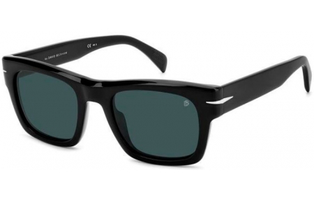 Sunglasses - David Beckham Eyewear - DB 7099/S - 807 (KU) BLACK // BLUE GREY