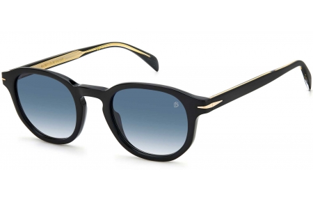 Gafas de Sol - David Beckham Eyewear - DB 1007/S - 807 (08) BLACK // DARK BLUE GRADIENT