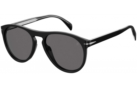 Gafas de Sol - David Beckham Eyewear - DB 1008/S - 807 (M9) BLACK // GREY POLARIZED