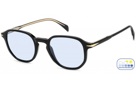 Gafas de Sol - David Beckham Eyewear - DB 1140/S - 807 (QZ) BLACK // AZURE PHOTOCROMIC