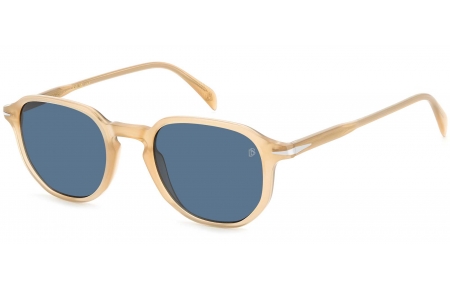 Gafas de Sol - David Beckham Eyewear - DB 1140/S - HAM (KU) CHAMPAGNE // BLUE GREY
