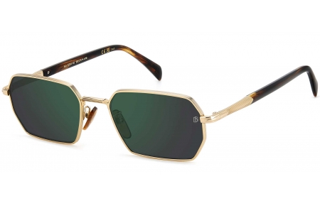 Gafas de Sol - David Beckham Eyewear - DB 1174/S - 8SO (MT) GOLD // GREEN MIRROR