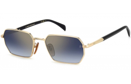 Gafas de Sol - David Beckham Eyewear - DB 1174/S - RHL (1V) GOLD // BLUE GRADIENT GOLD MIRROR