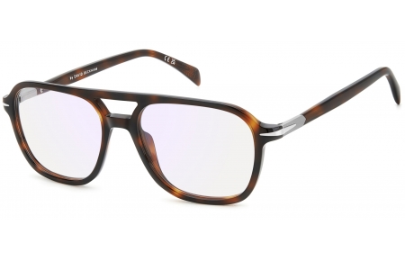 Monturas - David Beckham Eyewear - DB 1182 - 3MA (2Y) HAVANA // LIGHT BLUE MIRROR