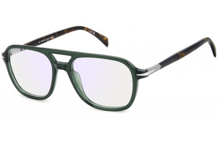 Monturas - David Beckham Eyewear - DB 1182 - XGW (2Y) GREEN // LIGHT BLUE MIRROR