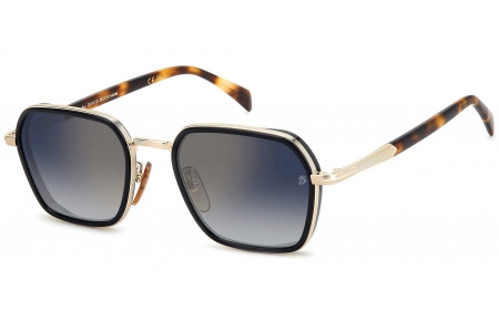 Gafas de Sol - David Beckham Eyewear - DB 1194/G/S - RHL (1V) BLACK GOLD // BLUE GRADIENT GOLD MIRROR