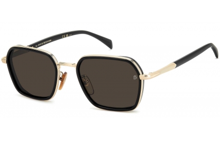 Gafas de Sol - David Beckham Eyewear - DB 1194/G/S - RHL (IR) BLACK GOLD // GREY