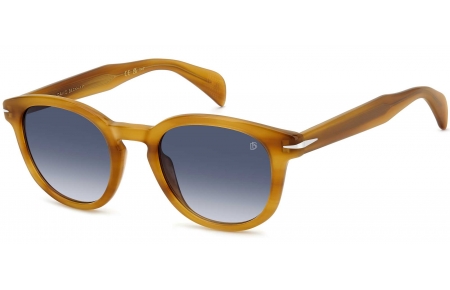 Gafas de Sol - David Beckham Eyewear - DB 1198/S - B4L (08) YELLOW HORN // DARK BLUE GRADIENT