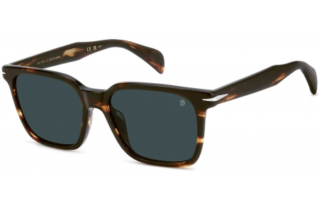Gafas de Sol - David Beckham Eyewear - DB 1199/G/S - EX4 (KU) BROWN HORN // BLUE