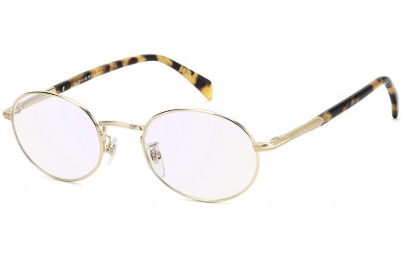 Monturas - David Beckham Eyewear - DB 1203 - HM2 (2Y) GOLD HONEY HAVANA // BLUE MIRROR
