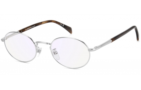 Monturas - David Beckham Eyewear - DB 1203 - YL7 (2Y) SILVER HAVANA // BLUE MIRROR