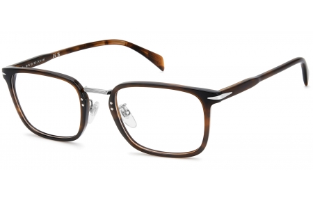Monturas - David Beckham Eyewear - DB 1211/G - 6C5 BROWN HORN RUTHENIUM