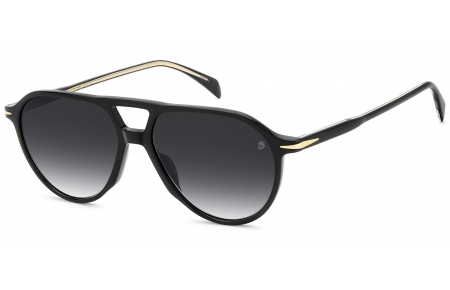Gafas de Sol - David Beckham Eyewear - DB 1218/S - 807 (9O) BLACK // DARK GREY GRADIENT