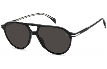 Gafas de Sol - David Beckham Eyewear - DB 1218/S - 807 (M9) BLACK // GREY POLARIZED