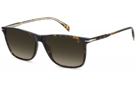 Gafas de Sol - David Beckham Eyewear - DB 1219/S - 086 (HA) DARK HAVANA // BROWN GRADIENT