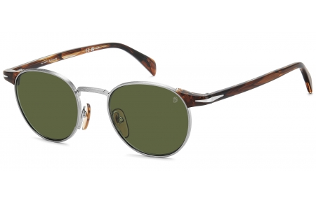Gafas de Sol - David Beckham Eyewear - DB 1223/S - 9CI (QT) PALLADIUM BROWN // GREEN