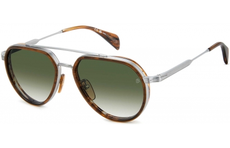 Gafas de Sol - David Beckham Eyewear - DB 1226/G/S - 9CI (8Z) PALLADIUM BROWN // GREEN GRADIENT ANTIREFLECTION