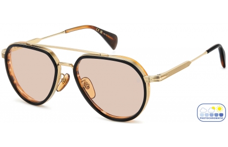 Gafas de Sol - David Beckham Eyewear - DB 1226/G/S - RHL (63) GOLD BLACK // PINK PHOTOCHROMATIC ANTIREFLECTION