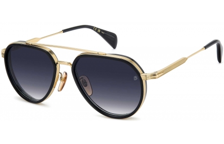 Gafas de Sol - David Beckham Eyewear - DB 1226/G/S - RHL (84) GOLD BLACK // BLUE GRADIENT ANTIREFLECTION