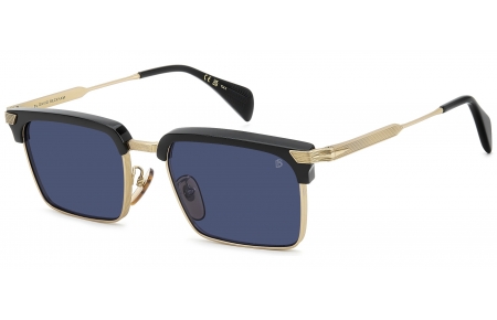 Gafas de Sol - David Beckham Eyewear - DB 1227/G/S - 2M2 (A9) BLACK GOLD // BLUE AVIO ANTIREFLEX