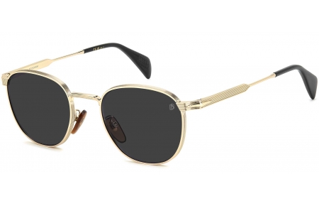 Gafas de Sol - David Beckham Eyewear - DB 1228/S - RHL (2K) GOLD BLACK // GREY ANTIREFLECTION