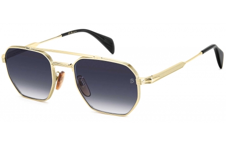 Gafas de Sol - David Beckham Eyewear - DB 1229/S - RHL (84) GOLD BLACK // BLUE GRADIENT ANTIREFLECTION