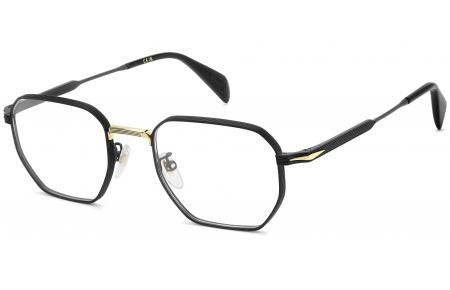 Monturas - David Beckham Eyewear - DB 1242 - I46 MATTE BLACK GOLD