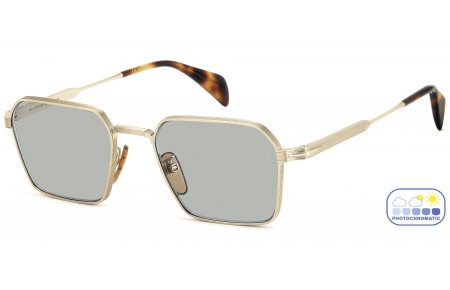 Gafas de Sol - David Beckham Eyewear - DB 1245/S - 0NR (8J) GOLD // GREENPHOTOCHROMATIC ANTIREFLEX