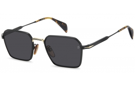 Gafas de Sol - David Beckham Eyewear - DB 1245/S - 2M2 (2K) BLACK GOLD // GREY ANTIREFLECTION
