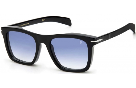 Gafas de Sol - David Beckham Eyewear - DB 7000/S - BSC (08) BLACK SILVER  // DARK BLUE GRADIENT