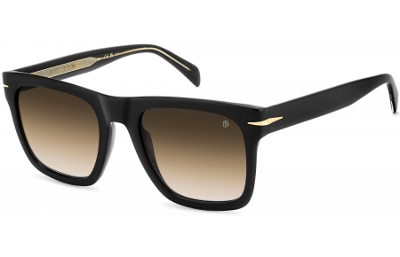 Gafas de Sol - David Beckham Eyewear - DB 7000/S FLAT - 807 (N4) BLACK // BROWN GRADIENT BRICK