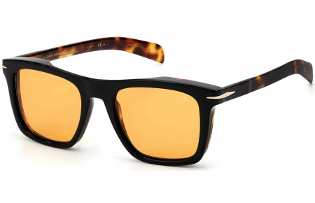 Gafas de Sol - David Beckham Eyewear - DB 7000/S - WR7 (W7) BLACK HAVANA // ORANGE
