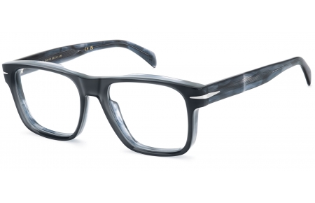 Monturas - David Beckham Eyewear - DB 7020/CRAFTED - Y00 BLUE STRIPED BLUE