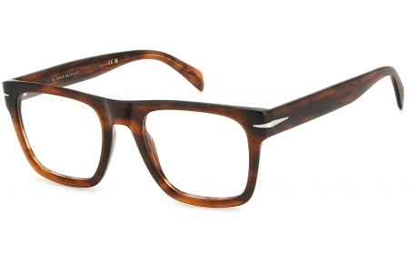 Monturas - David Beckham Eyewear - DB 7020/FLAT - EX4 BROWN HORN
