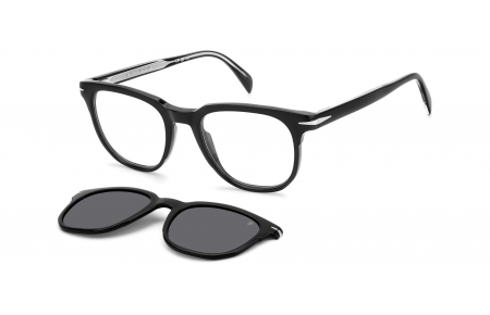 Monturas - David Beckham Eyewear - DB 7120/CS - 807 (M9) BLACK // GREY POLARIZED